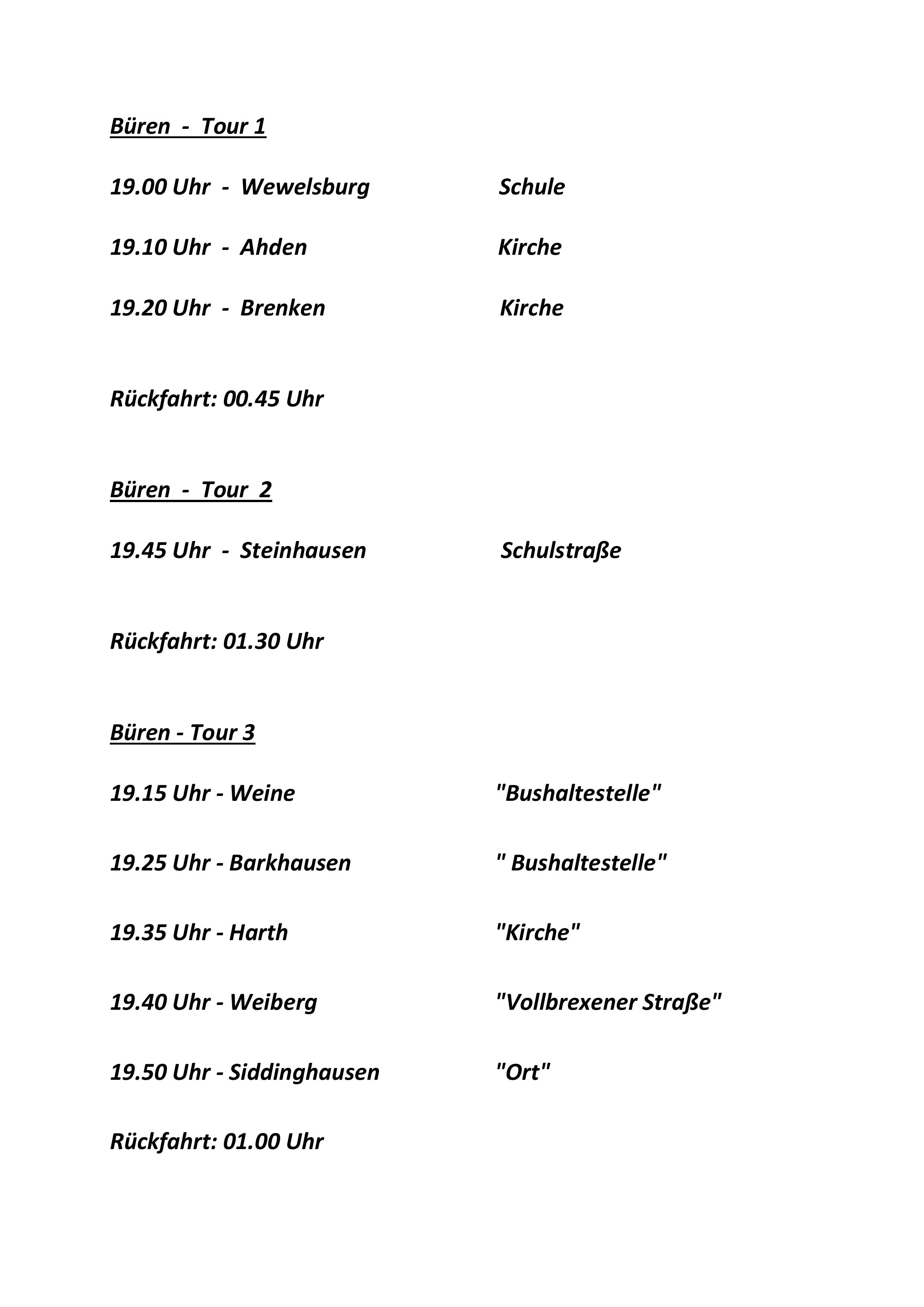 Busfahrplan KSF Disco Büren 2025 2 überarb.2