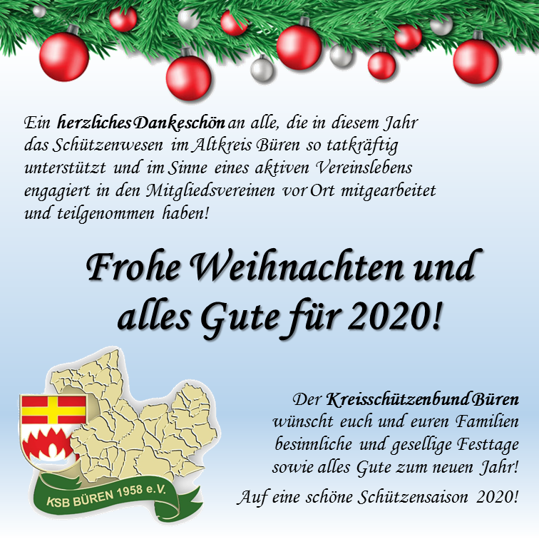 Weihnachtsgruß 2019